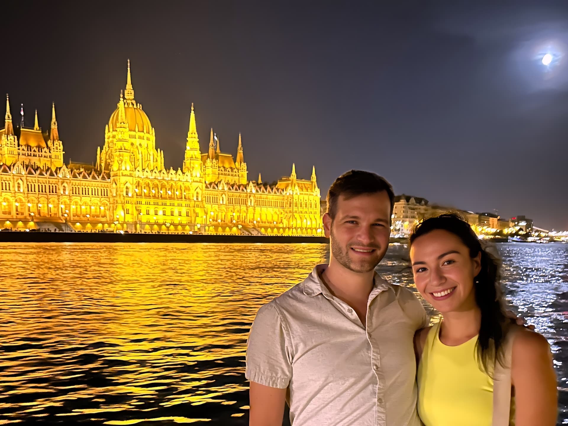 Visiting Adam's hometown